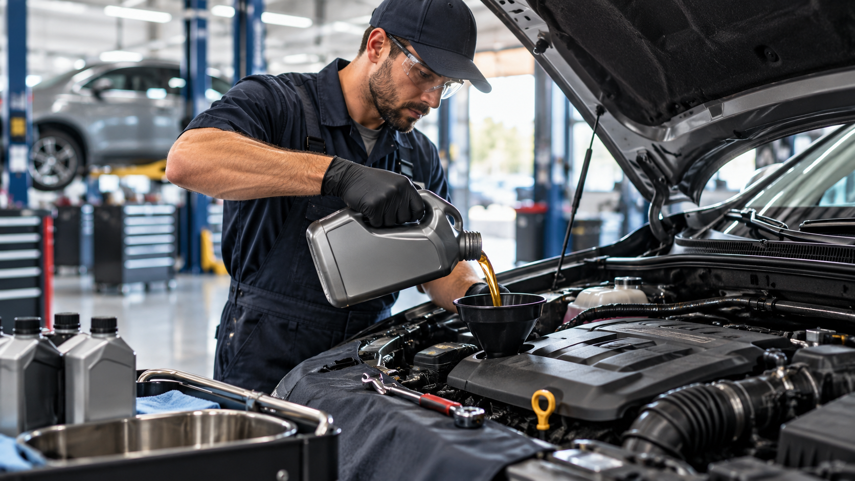 full synthetic oil change