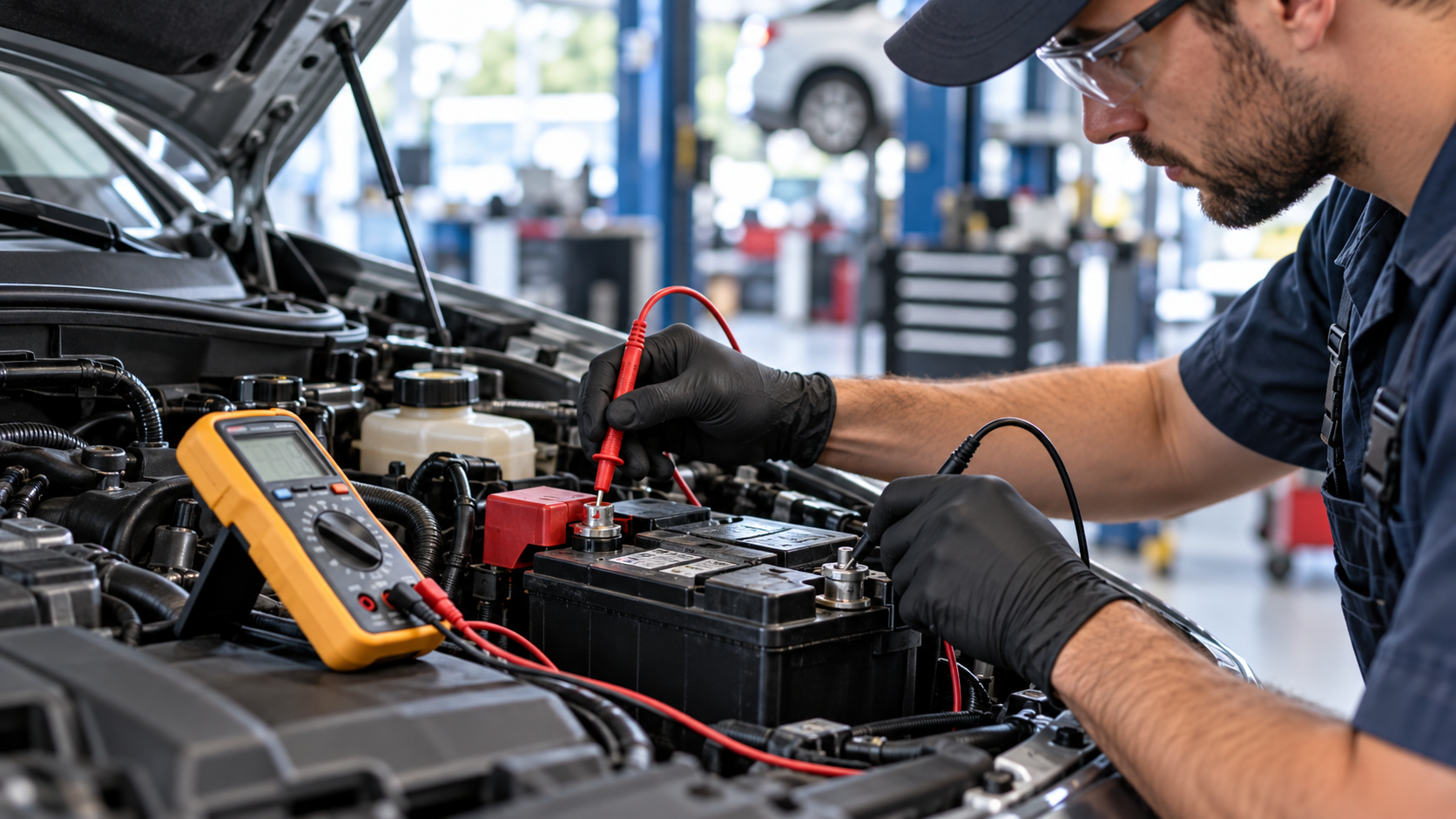 how to test car battery